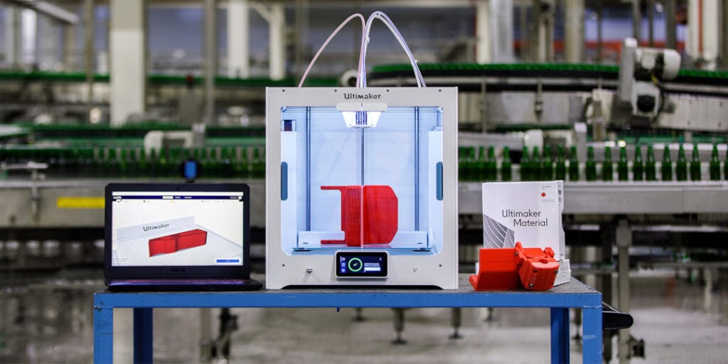 Heineken: 3D tisk zajišťuje plynulost výroby