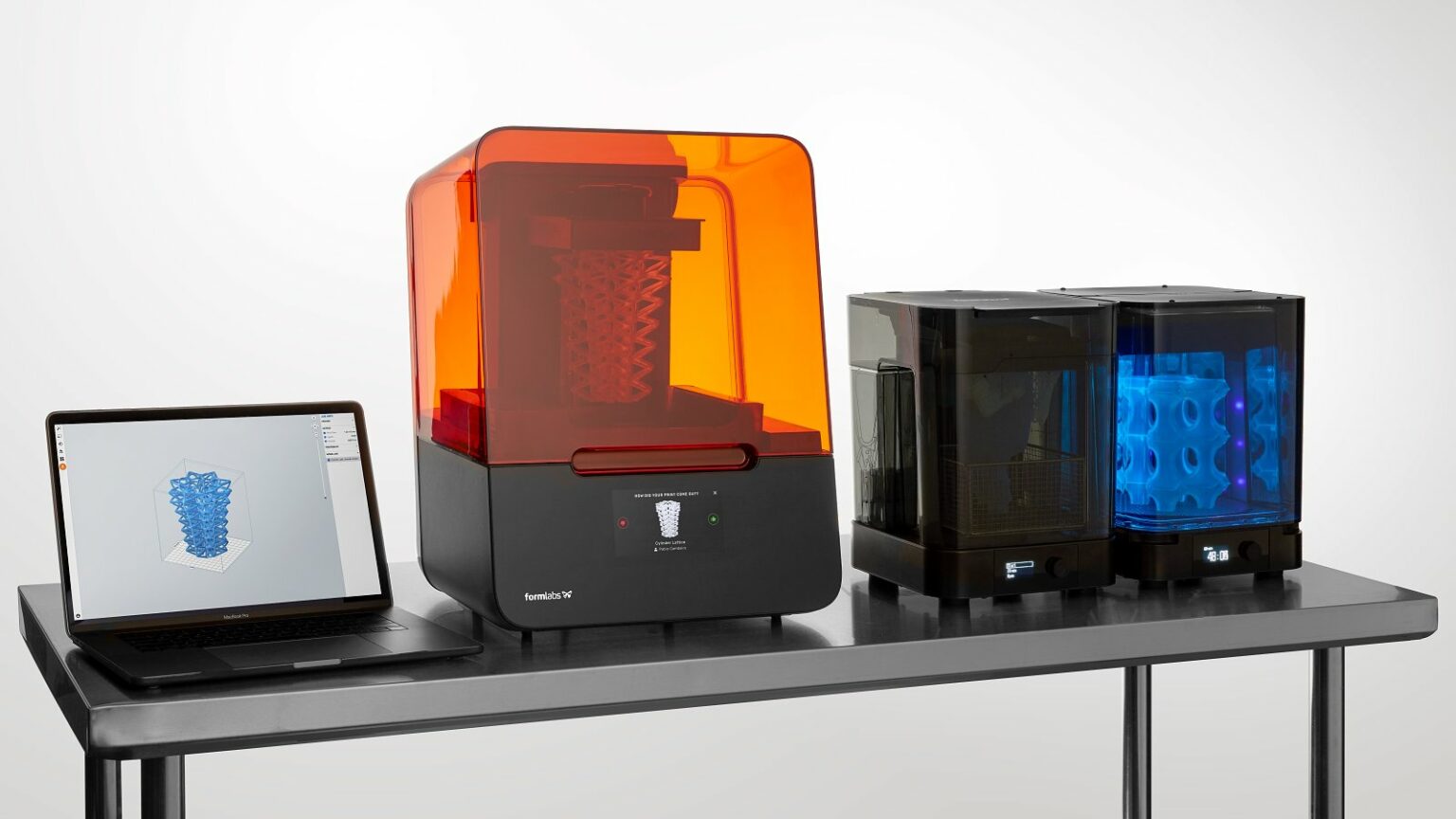 Formlabs Form 3+ a Form Wash, Form Cure