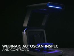 Scanare metrologică 3D automatizată cu AutoScan Inspec + Control X