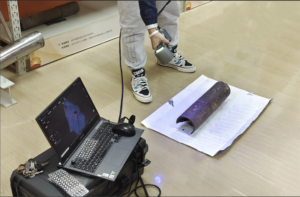 Inspectarea conductelor de energie cu scannerul 3D de metrologie FreeScan UE